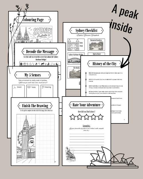 Sydney Adventure Book